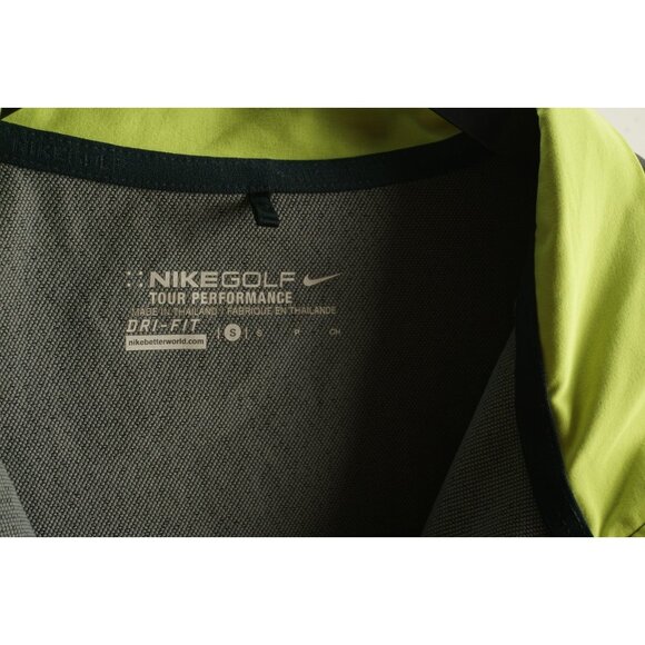 Nike Tour Performance Half Zip Windbreaker Jacket Men's Small Gray Tech Stretch - Picture 5 of 10
